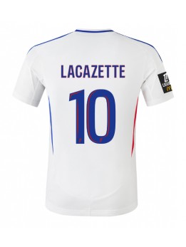Olympique Lyonnais Alexandre Lacazette #10 Replika Hemmakläder 2024-25 Kortärmad
